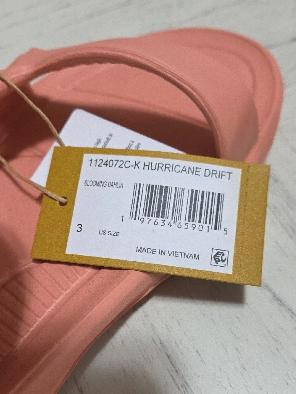 Teva Kids Coral Pink Slip-On Sandals with Heel Strap